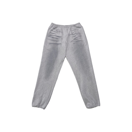 FADED SWEATPANTS (LIGHT GREY)