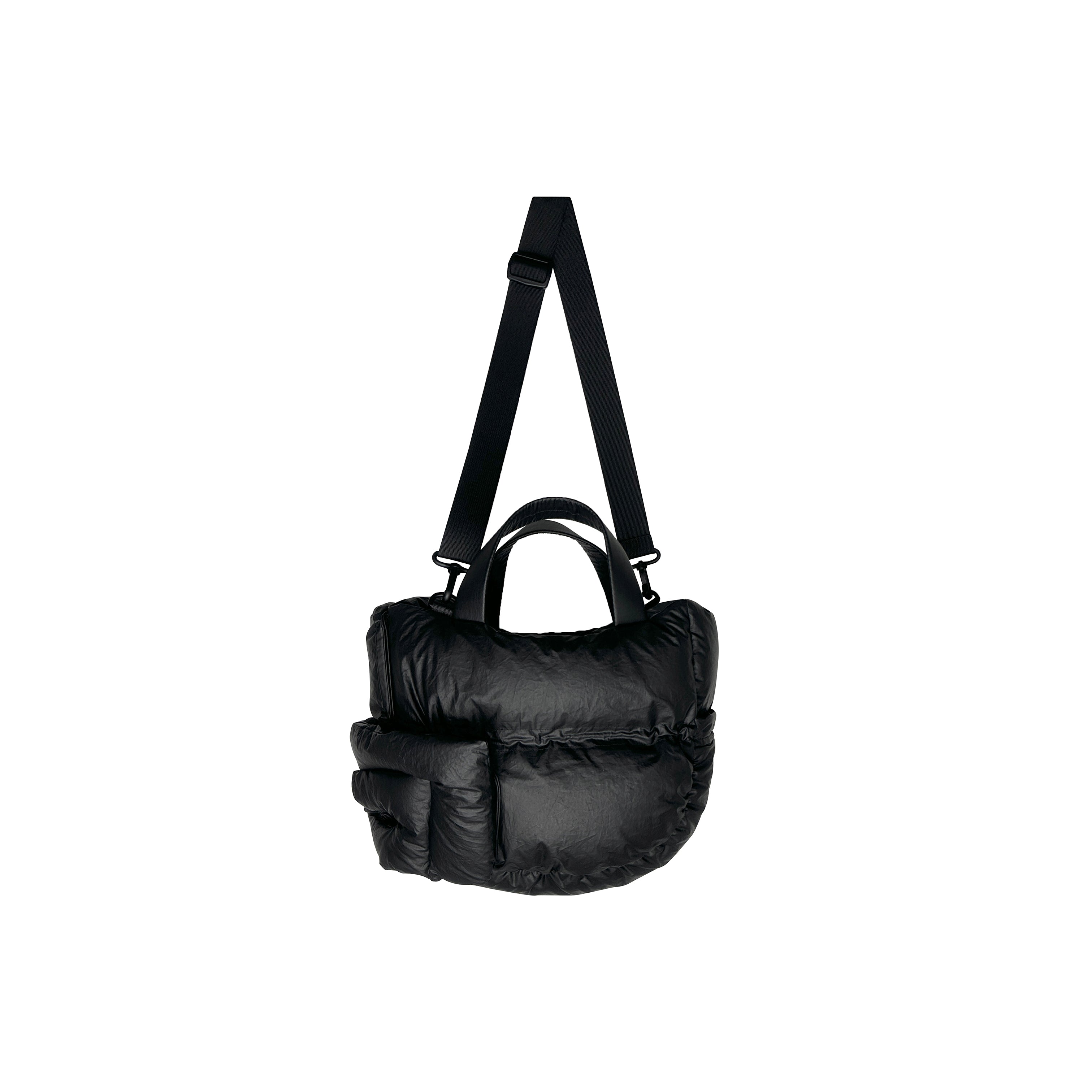 HELMET “CROSS-BODY” BAG (ASH BLACK) – DINGYUN ZHANG